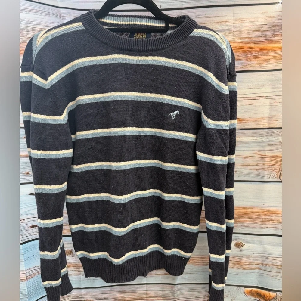 Wrangler Jean‎ Co.Blue Striped Sweater